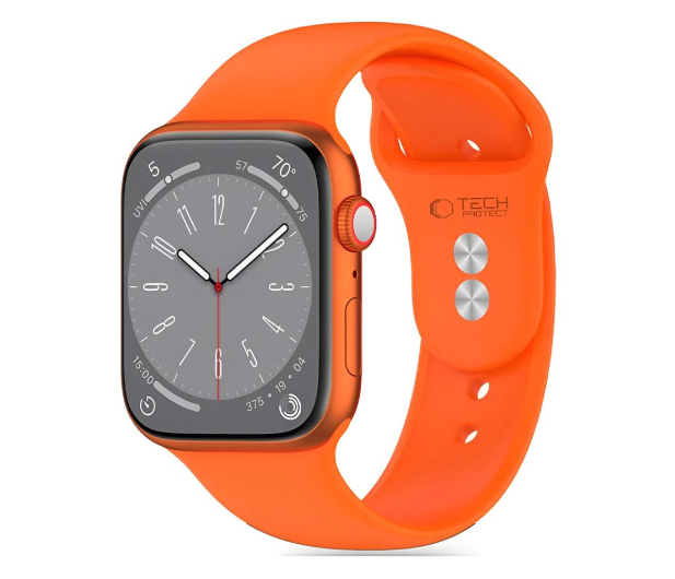 TECH-PROTECT Silicone do Apple Watch 40/41/42 mm Bright Orange 5906302310197 - 1290077 - zdjęcie